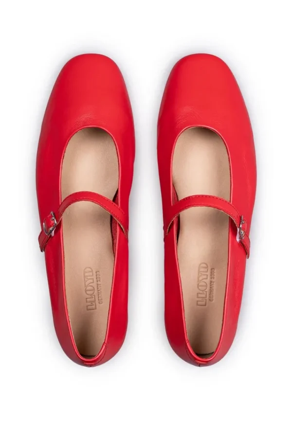 LLOYD BALLERINAS red Discount