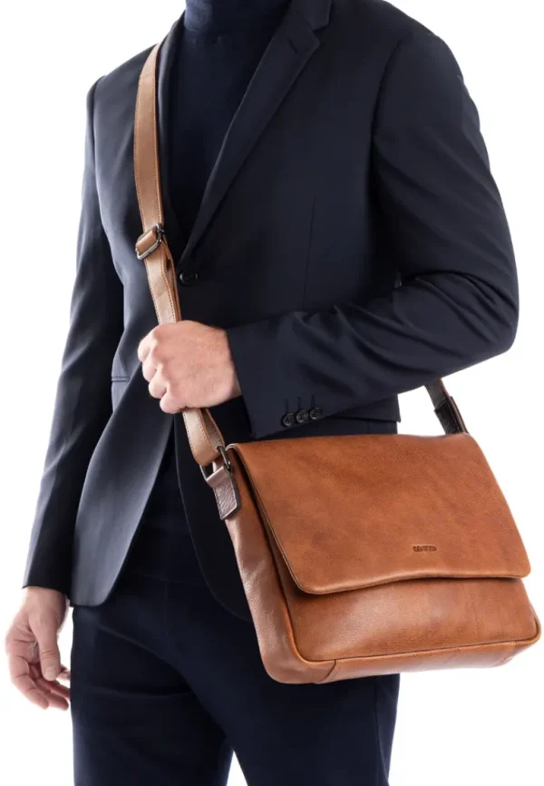 LLOYD MESSENGER BAG brown Discount